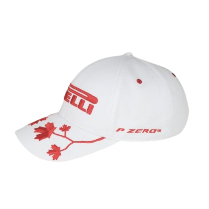 Gorra de hombre edición especial Pirelli F1™ Podium Canada GP™ 2024 - Blanca