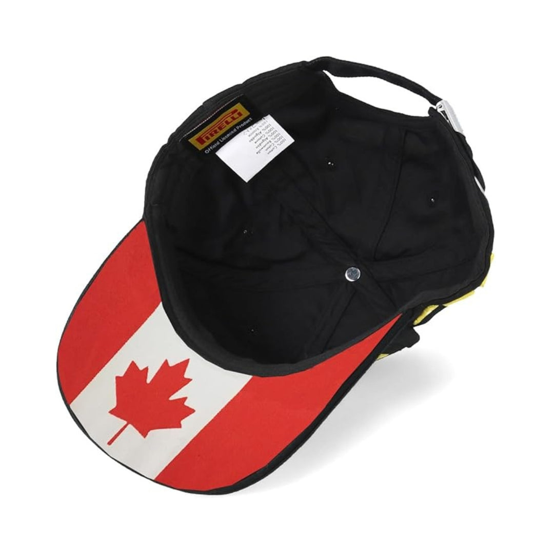 Pirelli F1™ Podium GP™ Special Canada Flag Edition Men's Cap - Black