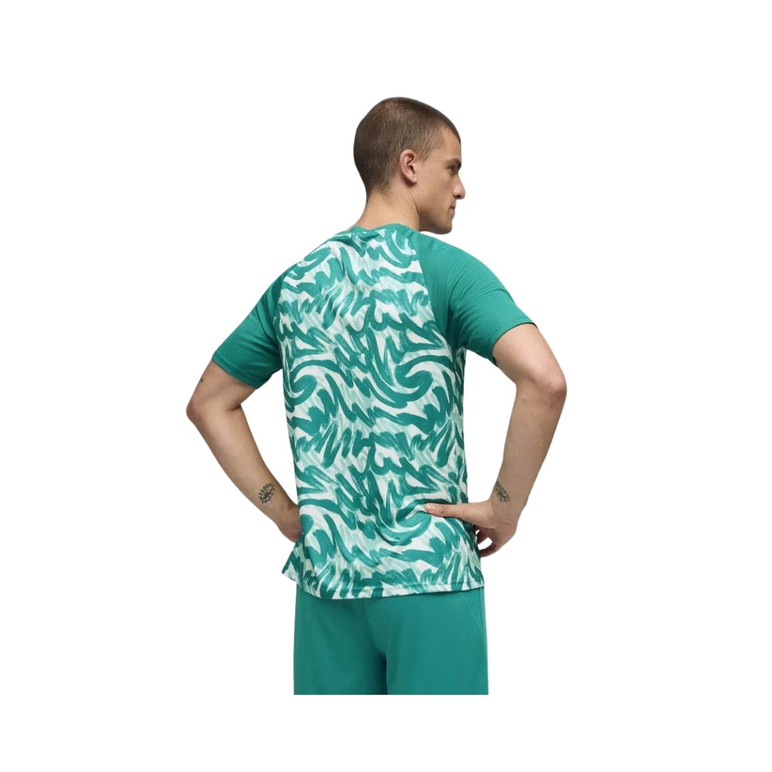 Puma Portugal World Cup Warn Up Jersey - Green Lagoon