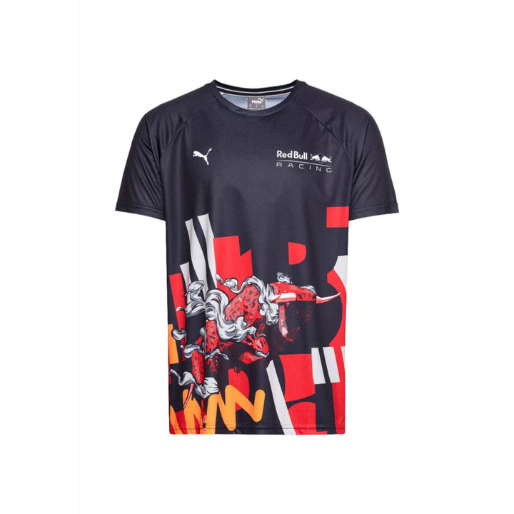 Puma Red Bull Racing F1™ Double Bull Men's T-Shirt  - Night Sky