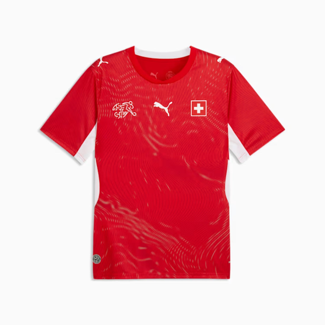 2026 Puma Switzerland World Cup Home Men's Jersey Red by PUMA - Official Product