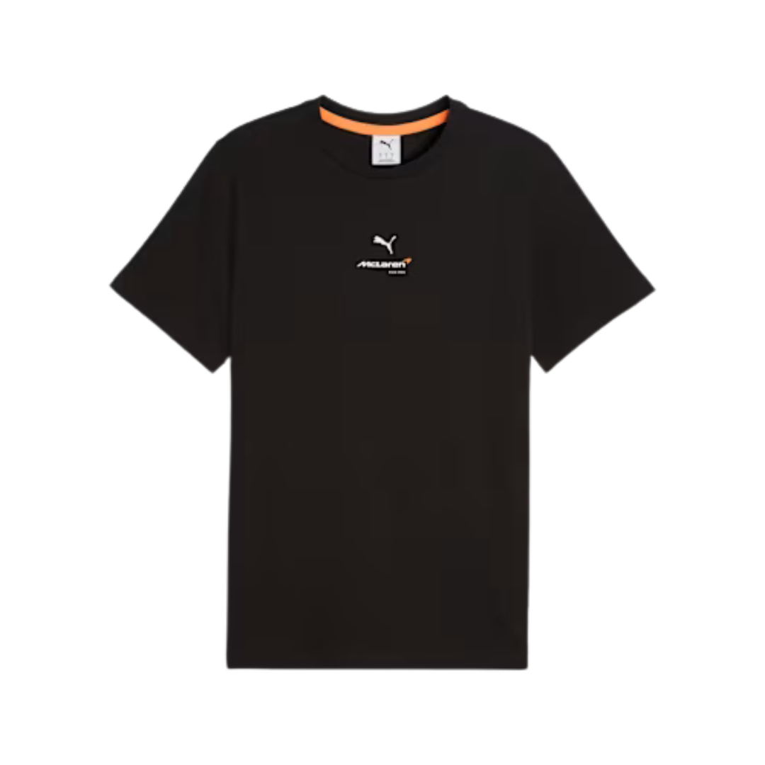 Puma McLaren F1™ Team Racing T-Shirt - Black/Orange/Beige