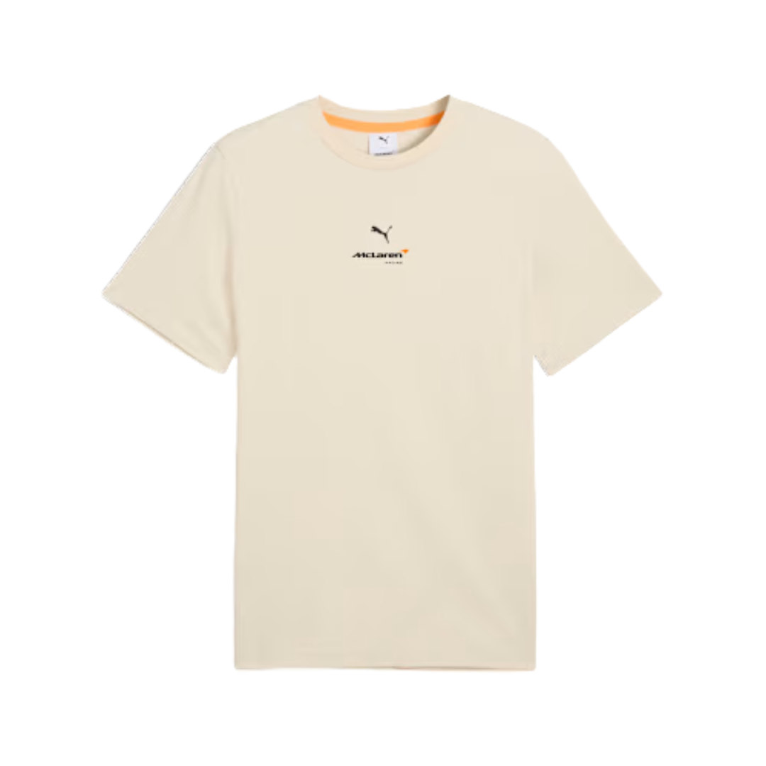 Puma McLaren F1™ Team Racing T-Shirt - Black/Orange/Beige
