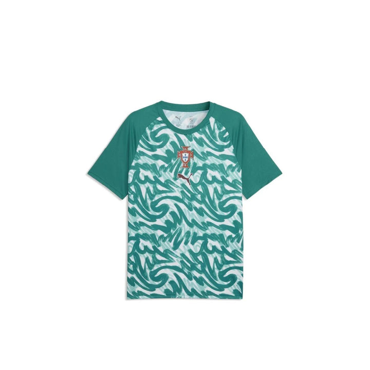 Puma Portugal World Cup Warn Up Jersey - Green Lagoon