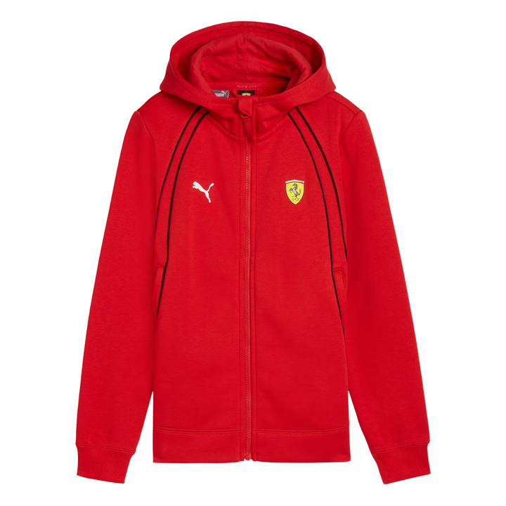 Puma Scuderia Ferrari F1™ Team Race Hoodie Youth Zip Up - Red