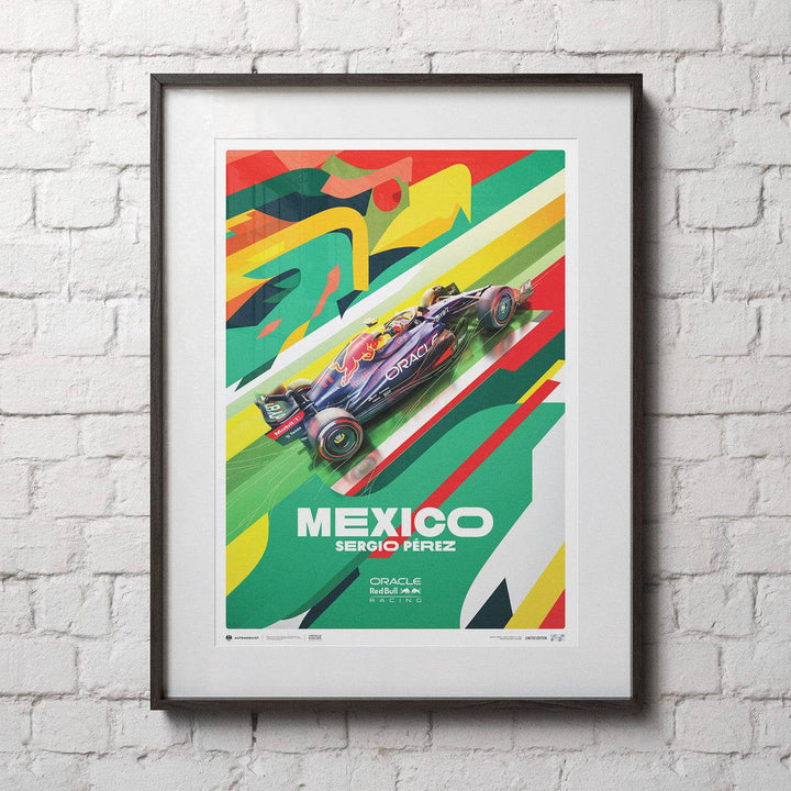 Sergio Pérez Oracle Red Bull Racing 2022 Mexican Grand Prix Post - Green