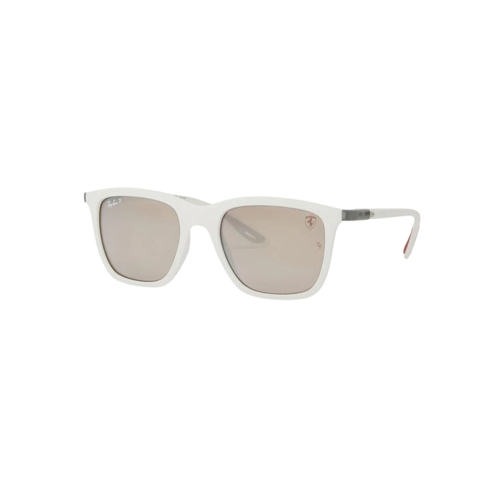 Ray-Ban - Official Scuderia Ferrari F1 Team Charles Leclerc Driver  - RB 4433 M - genuine sunglasses eyewear - white - made in Italy