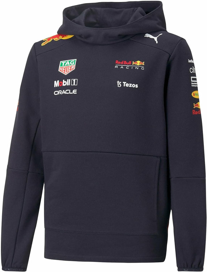Sweat-shirt à capuche Red Bull Racing F1™ Team Sponsor Unisexe Enfant - Night Sky