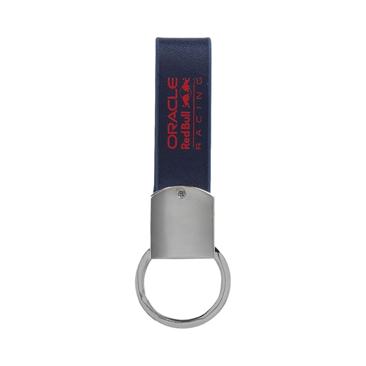 Red Bull Racing F1™ Team Leather Strap Keyring – Navy Blue