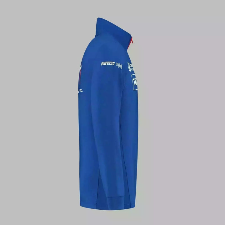 Haas F1 Team Softshell Jacket Blue Men's