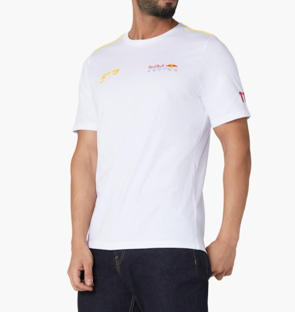 Sergio Perez  SP Men's T-Shirt White