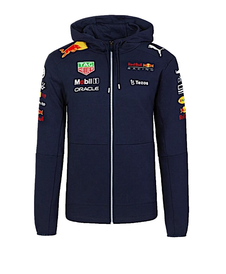 Red Bull Racing F1™ Team Zip Hooded Sweatshirt - Men - Navy