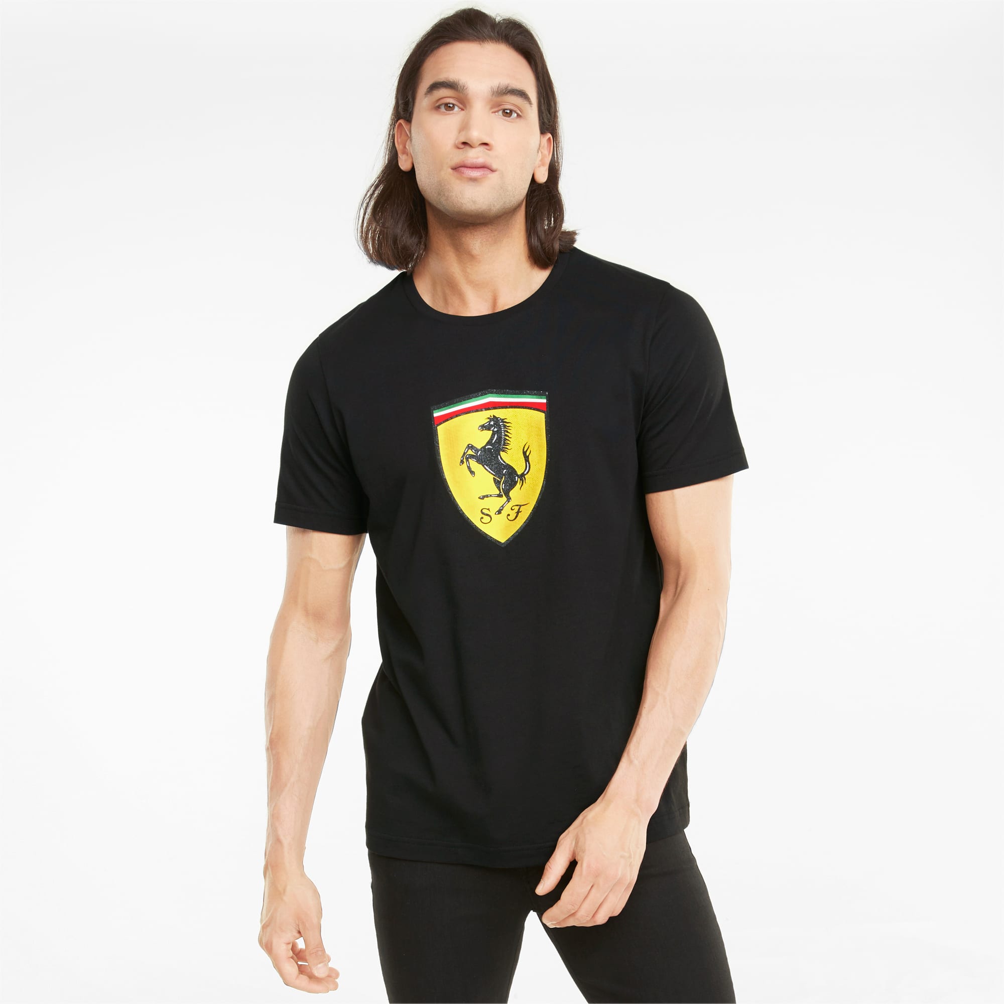 Puma ferrari cheap big shield tee