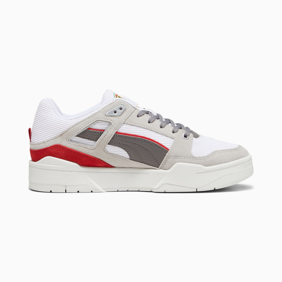 Slipstream Puma Scuderia Ferrari - Zapatillas De Baloncesto Hombre Blanco/Gris/Rojo