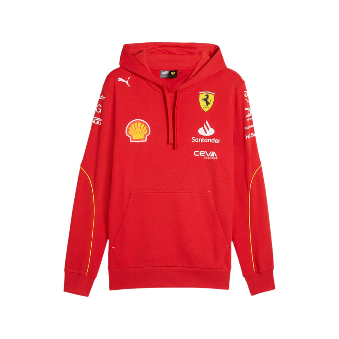 Scuderia Ferrari F1 2024 Team Men's Hoodie Adult -  Red