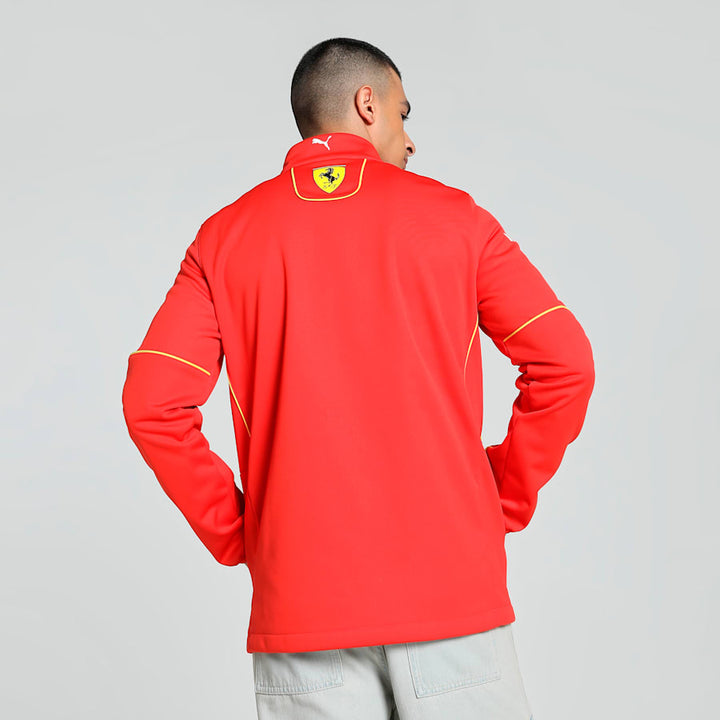 2024 Puma Scuderia Ferrari Softshell Men's Jacket - Red