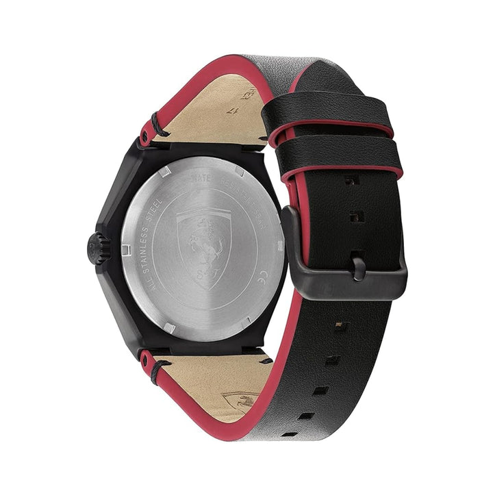 Scuderia Ferrari Aspire Quartz Round Dial Men’s Watch - Black