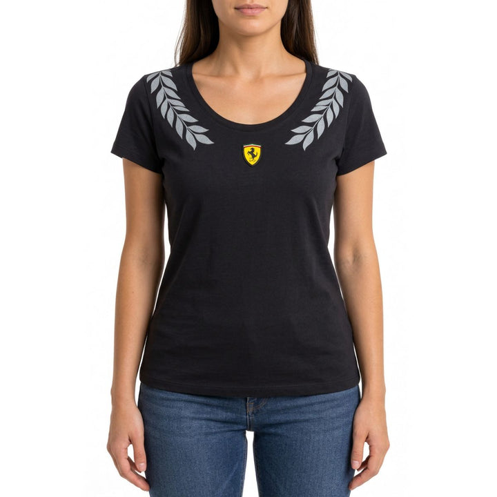 Scuderia Ferrari F1™ Scoop Neck Laurel Wreath Women&