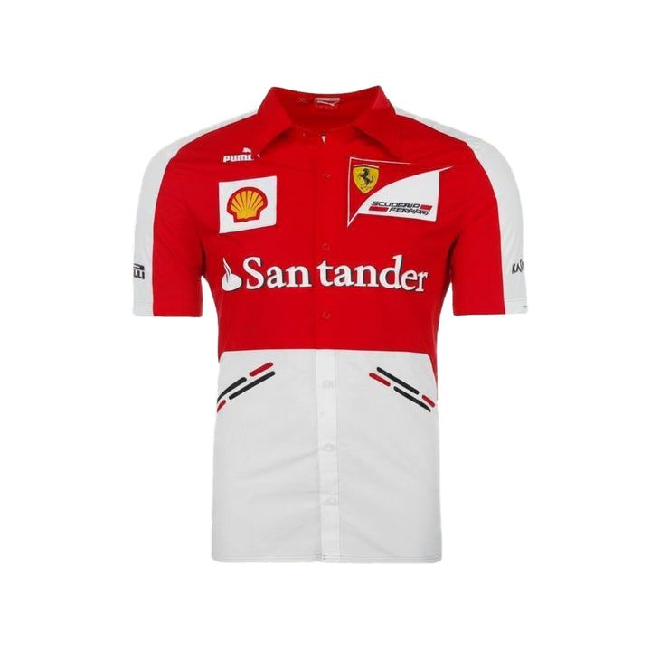Scuderia Ferrari F1™ Team Button-Up Shirt 2013 – Red