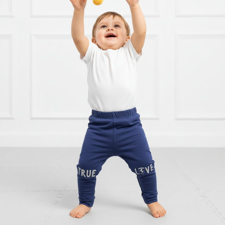 Scuderia Ferrari F1 Team Infant Boy Girl Unisex Leggings Pants - Navy