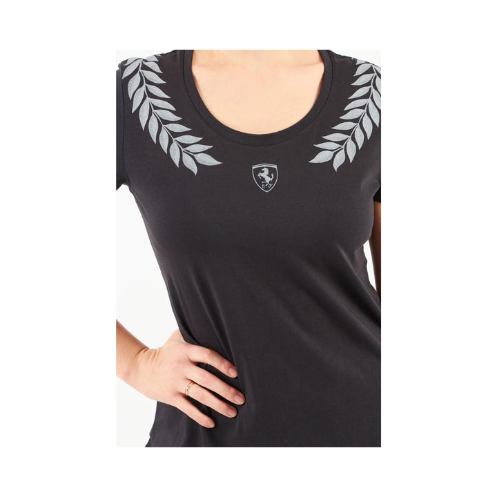 Scuderia Ferrari F1™ Women Sportswear Fit Short Sleeve Outdoor T-Shirt - Black