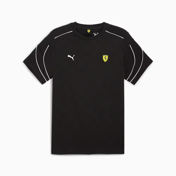 2025 Scuderia Ferrari Race MT7 Men's T-shirt - Black/Red