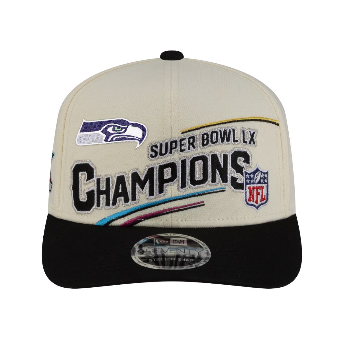 Seattle Seahawks キャップ ワンサイズ Seattle Seahawks NFL® Super Bowl LX Champions 9SEVENTY Adjustable