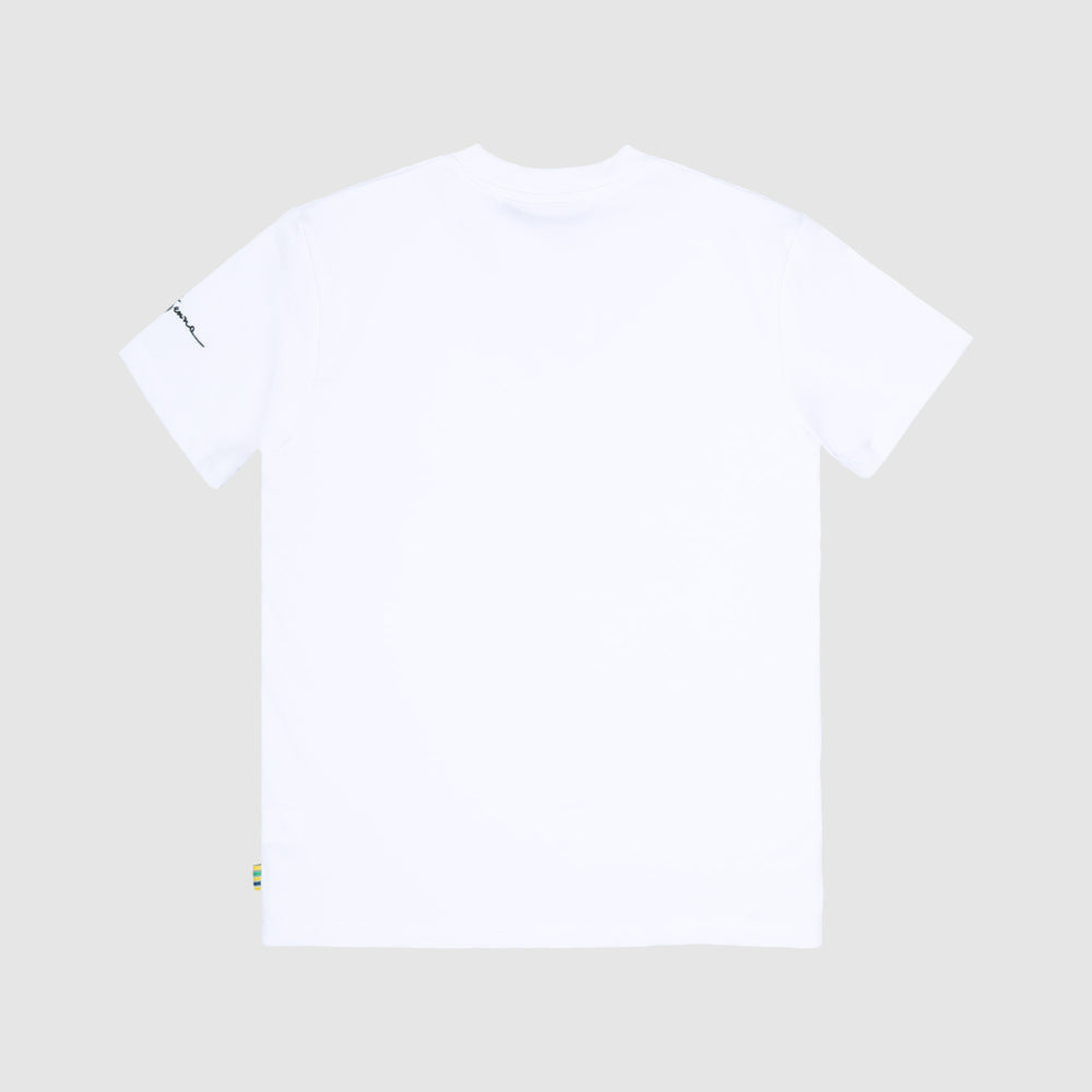 Ayrton Senna Icon Men's T-shirt - White