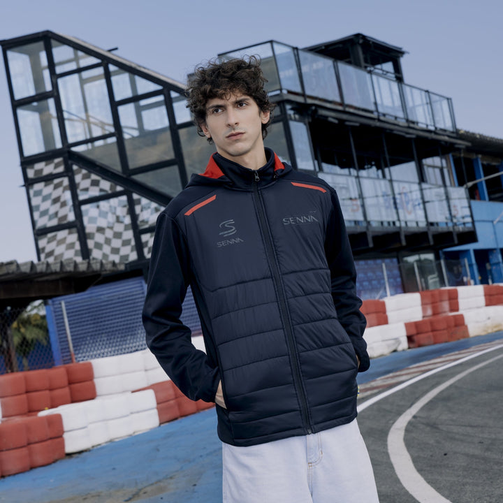Ayrton Senna Race Unisex Jacket - Black