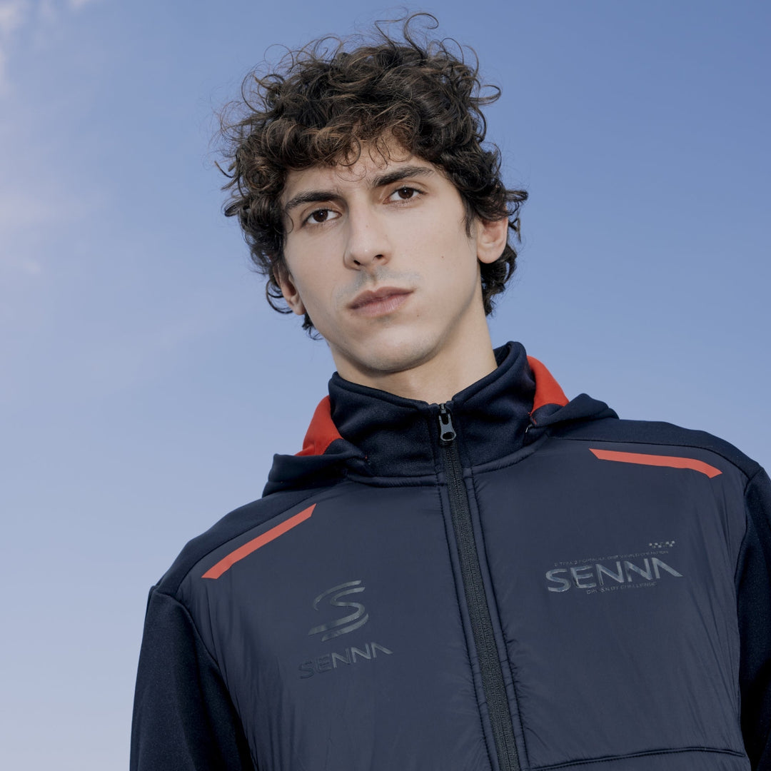 Ayrton Senna Race Unisex Jacket - Black