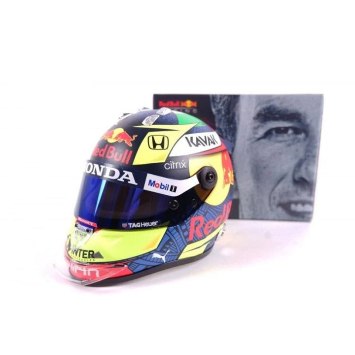 2021 Sergio Perez Red Bull Racing F1™ 1:2 Scale Limited Edition Race Helmet - Multicolour