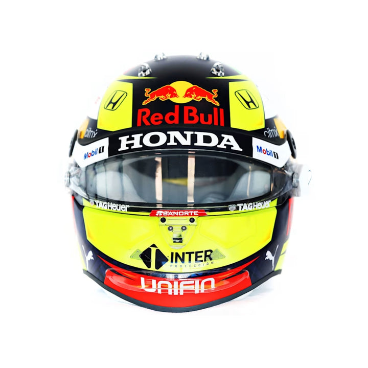 2021 Sergio Perez Red Bull Racing F1™ 1:2 Scale Limited Edition Race Helmet - Multicolour