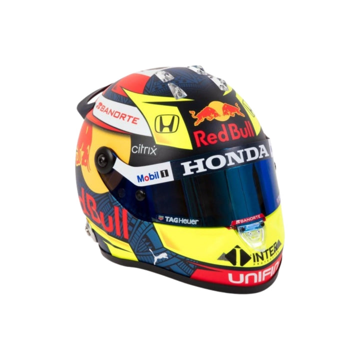 2021 Sergio Perez Red Bull Racing F1™ 1:2 Scale Limited Edition Race Helmet - Multicolour