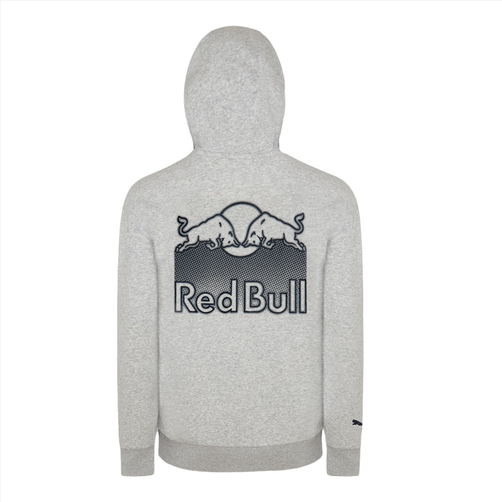 Red Bull Racing Men's Shake Down F1 Team Hooded Sweatshirt Ash Grey