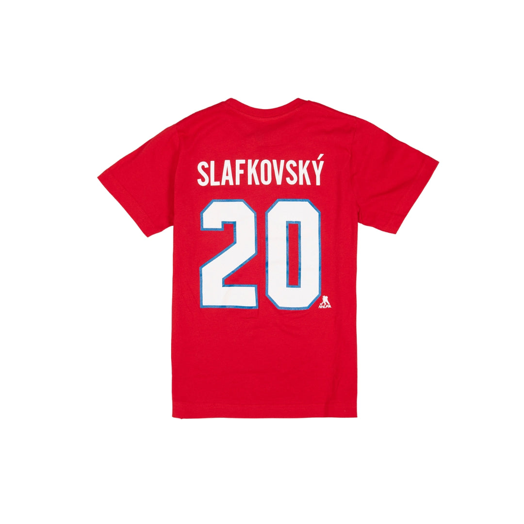 Montreal Canadiens NHL® Slafkovsky #20 Ice Hockey T-shirt - Kids - Red