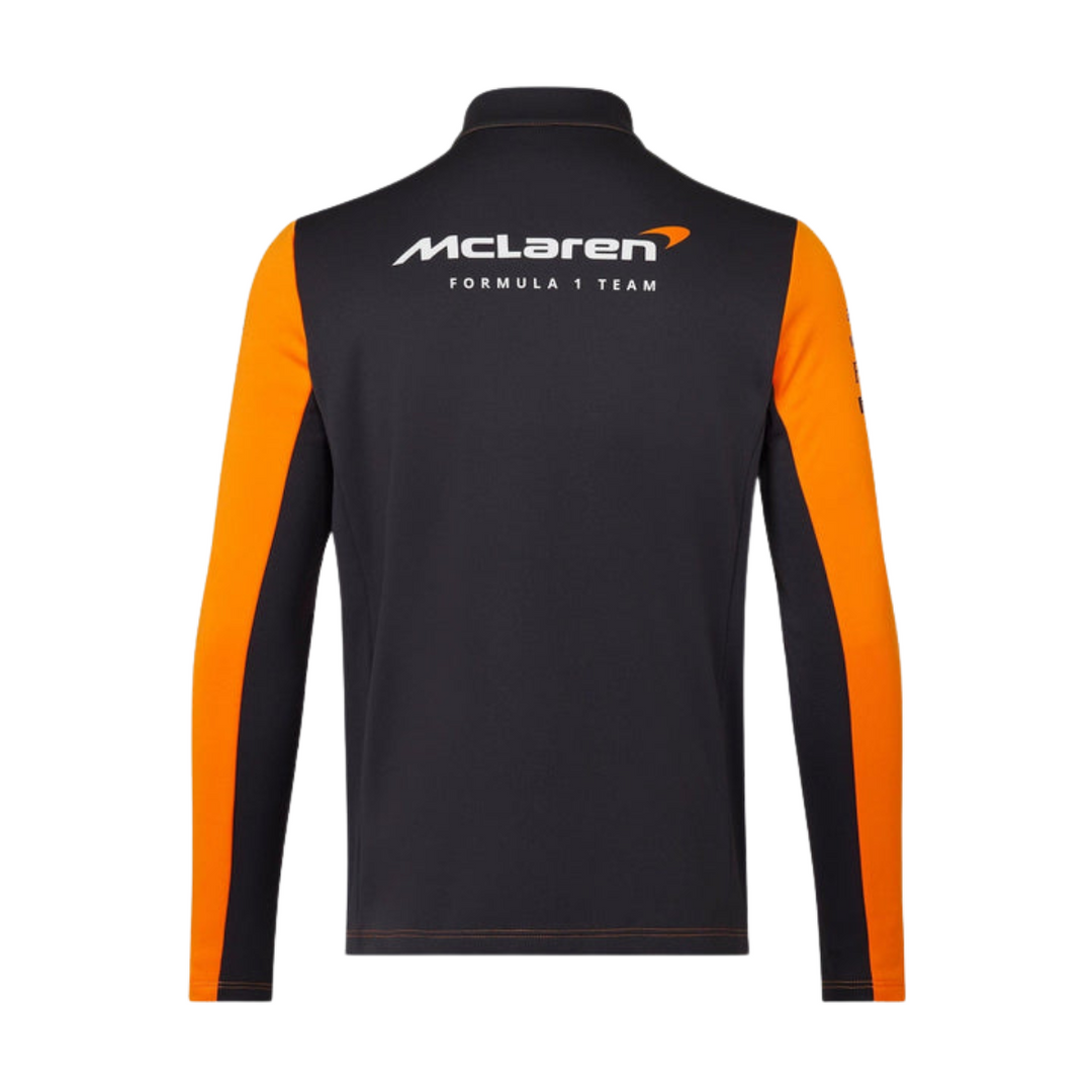 McLaren F1™ Quarter Zip Softshell KIDS's Top - Papaya Orange