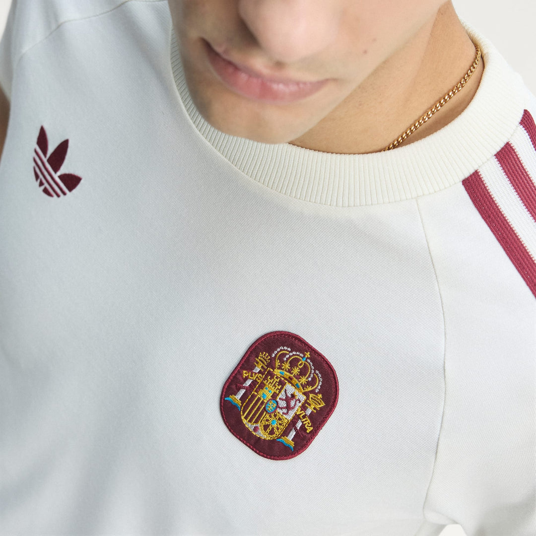 2026 Adidas Spain Originals T-Shirt - Off White