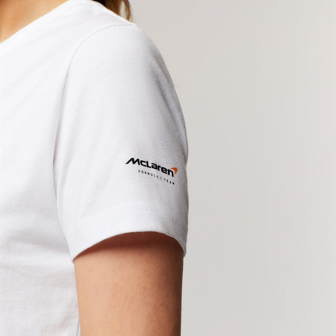 McLaren F1™ Team Women's  Core Essentials Logo T-Shirt - White