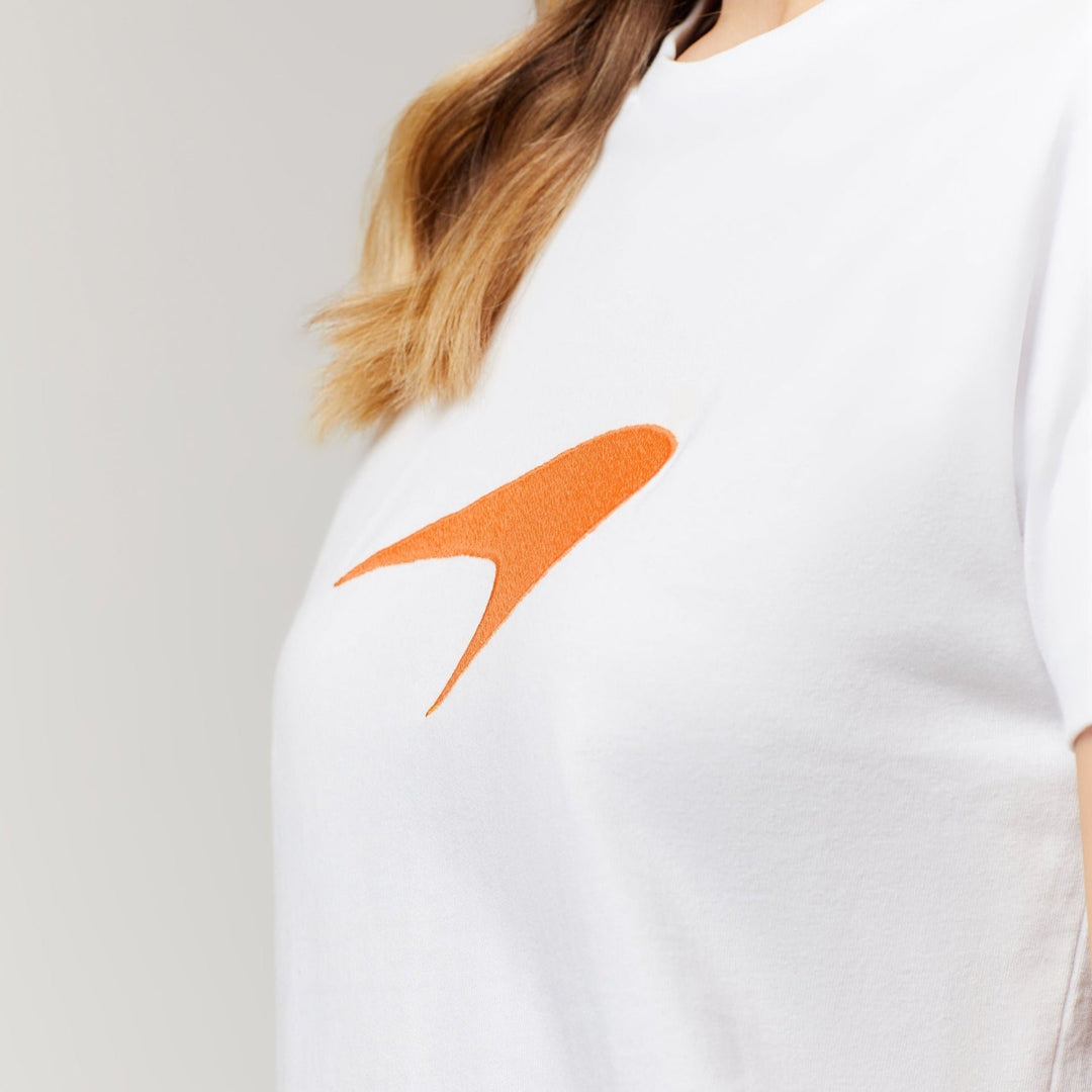 McLaren F1™ Team Women's  Core Essentials Logo T-Shirt - White