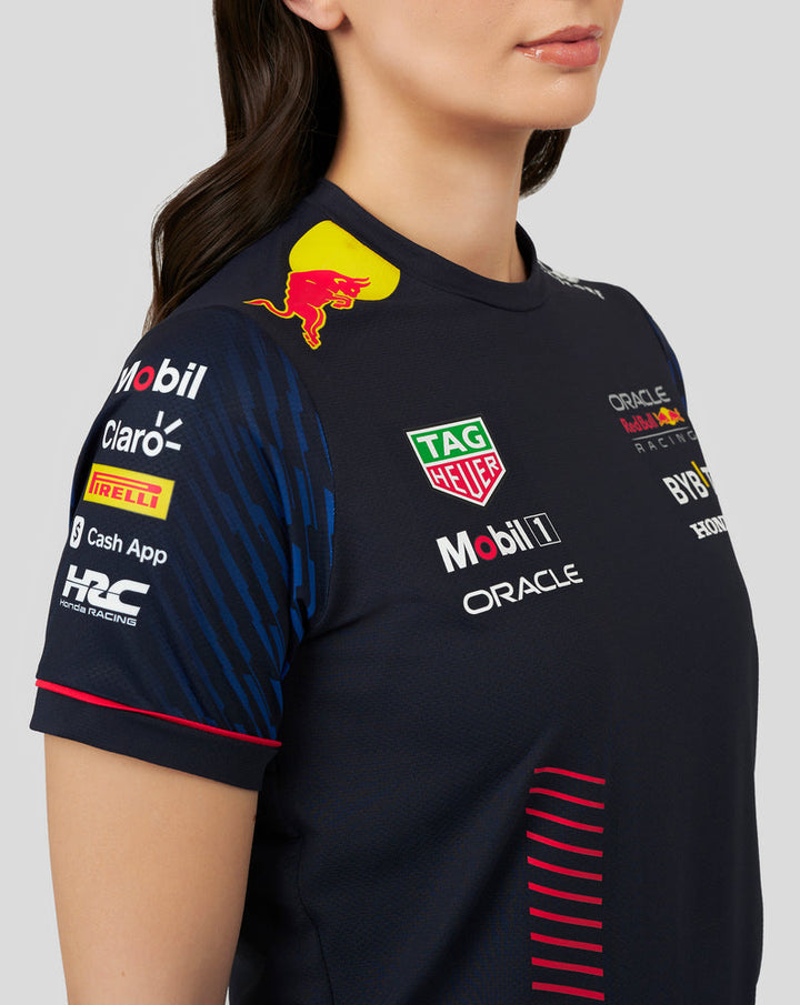 2023 Castore Red Bull Racing F1™ Women's Team T-Shirt- Navy