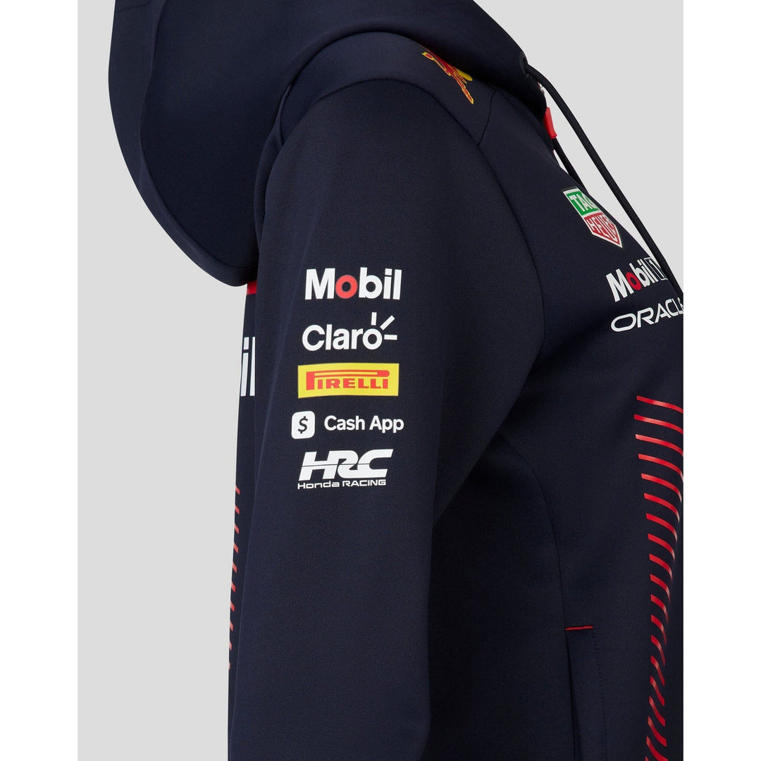 2023 Castore Red Bull Racing F1™ Team Full Zip Hooded Women's Sweatshirt - Navy