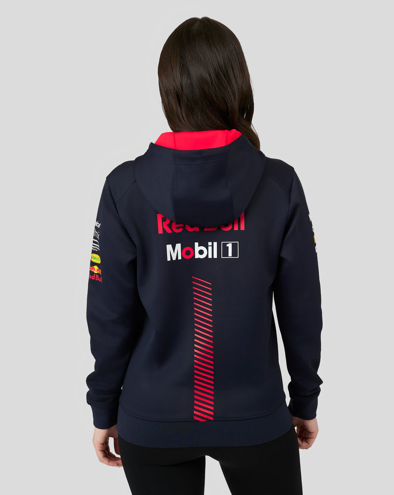 Sudadera con capucha y cremallera completa para mujer Castore Red Bull Racing F1™ Team 2023 - Azul marino