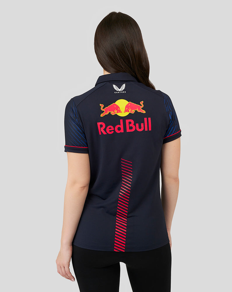 2023 Castore Red Bull Racing F1™ Max Verstappen #1 Polo - Homme - Marine