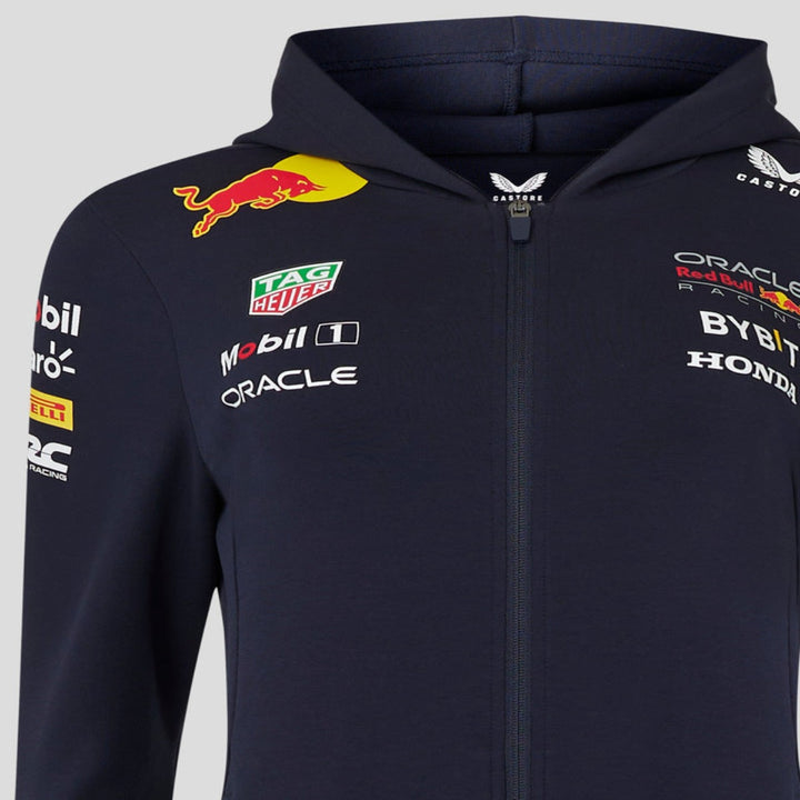 2024 Oracle Red Bull Racing F1™ Women's Team Zippered Hoodie - Navy