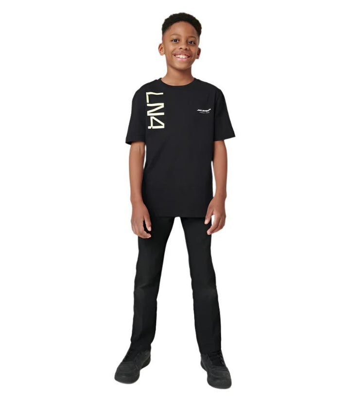 McLaren F1 Team Lando Norris LN4 Kids T-Shirt - Black 