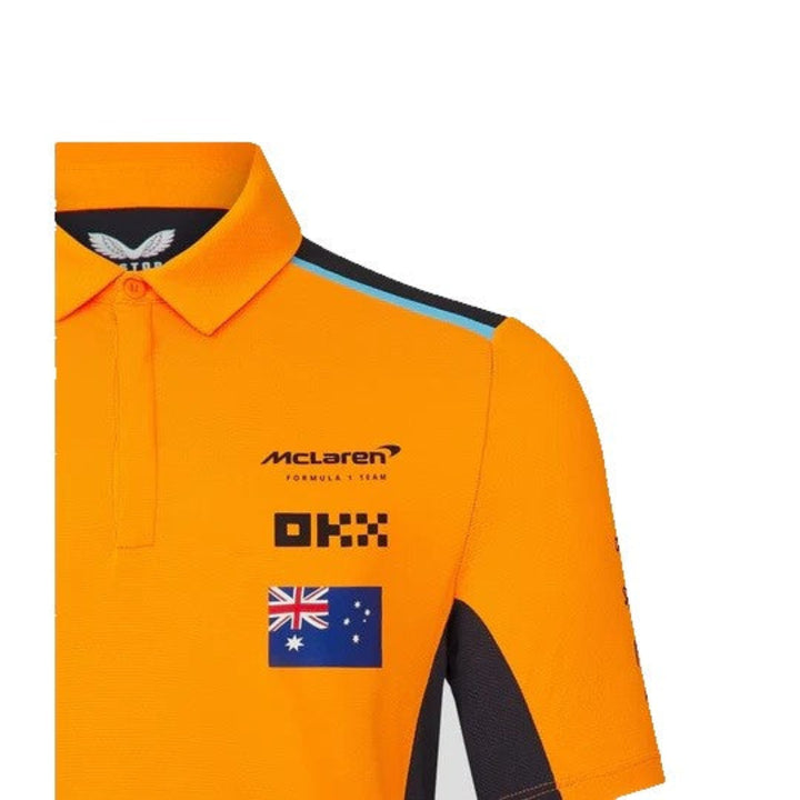 McLaren F1™ Oscar Piastri Polo Shirt Men's - Papaya Orange