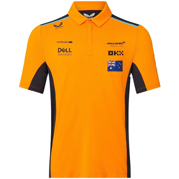 McLaren F1™ Oscar Piastri Polo Shirt Men's - Papaya Orange