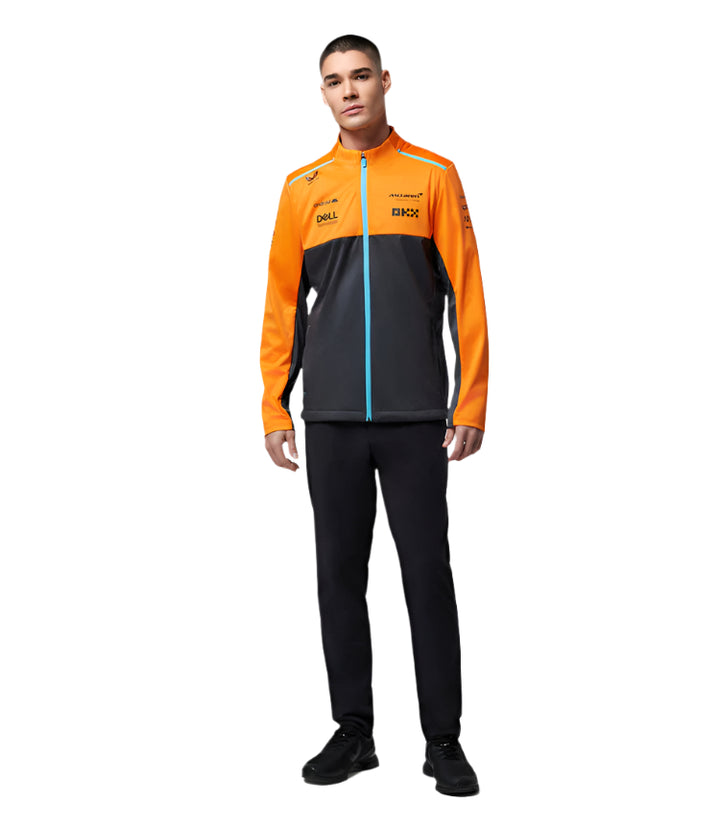 Official McLaren F1™ Softshell Men's Jacket- Phantom/Autumn Glory