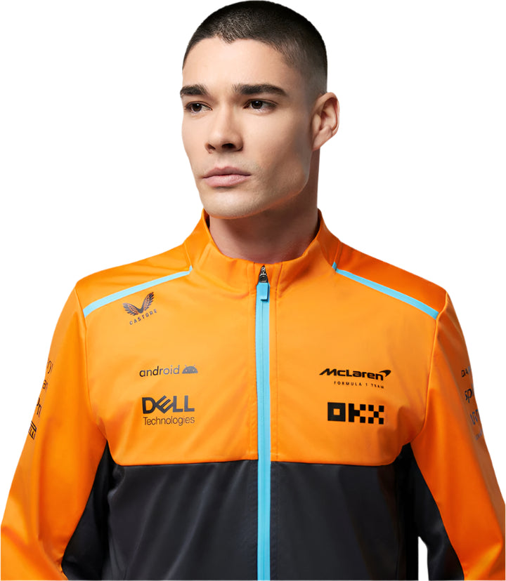 Official McLaren F1 Team Motorsport Men's Soft Shell Jacket - Phantom 