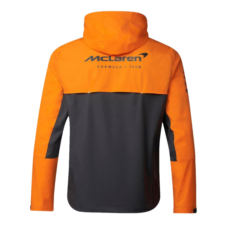 McLaren F1™ Team Men's Lightweight Rain Jacket - Papaya Orange